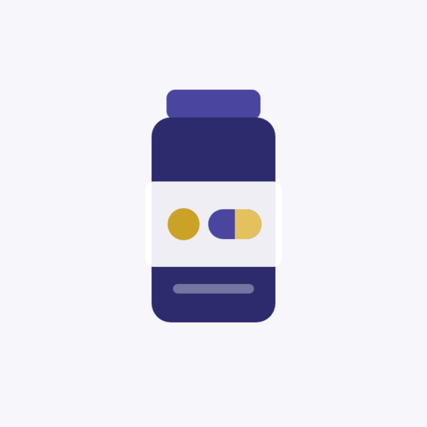 Ilustración de capsulas
